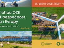 Energetická krize jako lekce: Jak mohou obnovitelné zdroje posílit bezpečnost Česka i Evropy