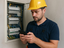 Veškeré informace o elektroinstalacích na jednom místě, stačí aplikace v mobilu