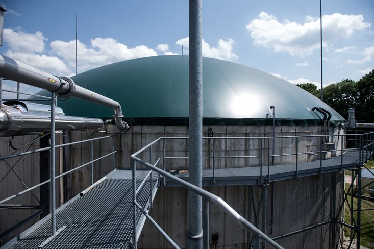 Bioplynová stanice v Rapotíně