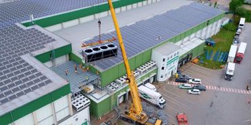 Modernizace chladírenských hal a fotovoltaika ušetří společnosti deset tisíc tun emisí ročně
